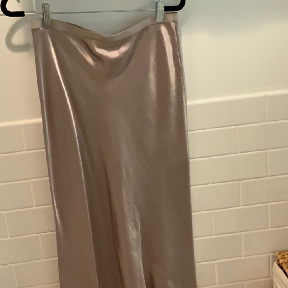 Vince Silk Skirt